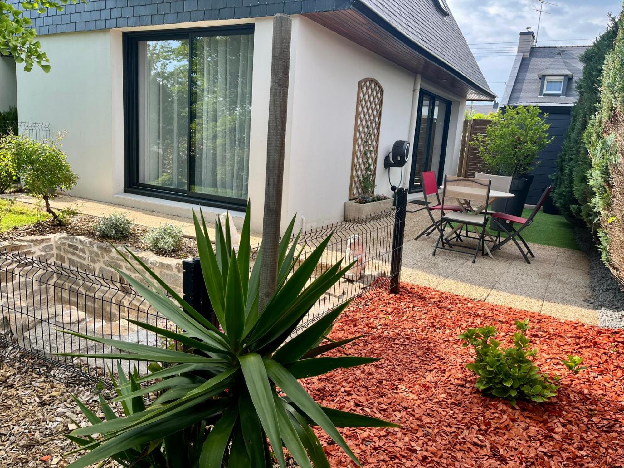 Au Jardin Ginkgo Apartman Quimper Kültér fotó